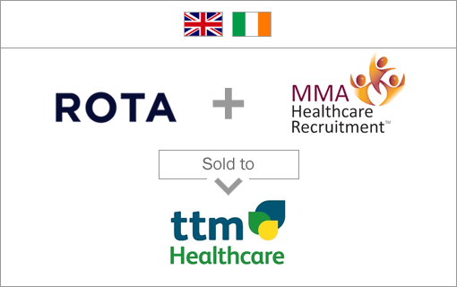 Rota (June) and a majority stake of MMA Healthcare Recruitment (July) to TTM Healthcare Solutions